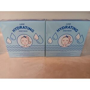 💜Bundle of 2 Mary Kay 2 Step Hydrating Sheet Mask Boxes of 8 each